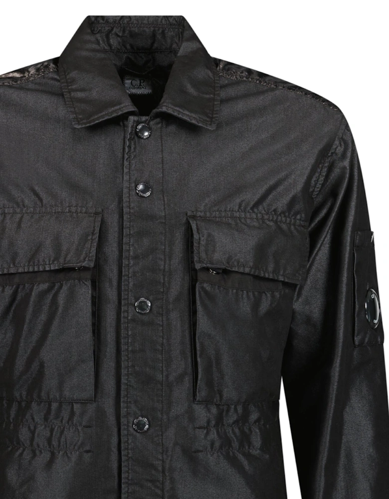50 Fili Tr-P Buttoned Kan D Panel Coach Jacket Black