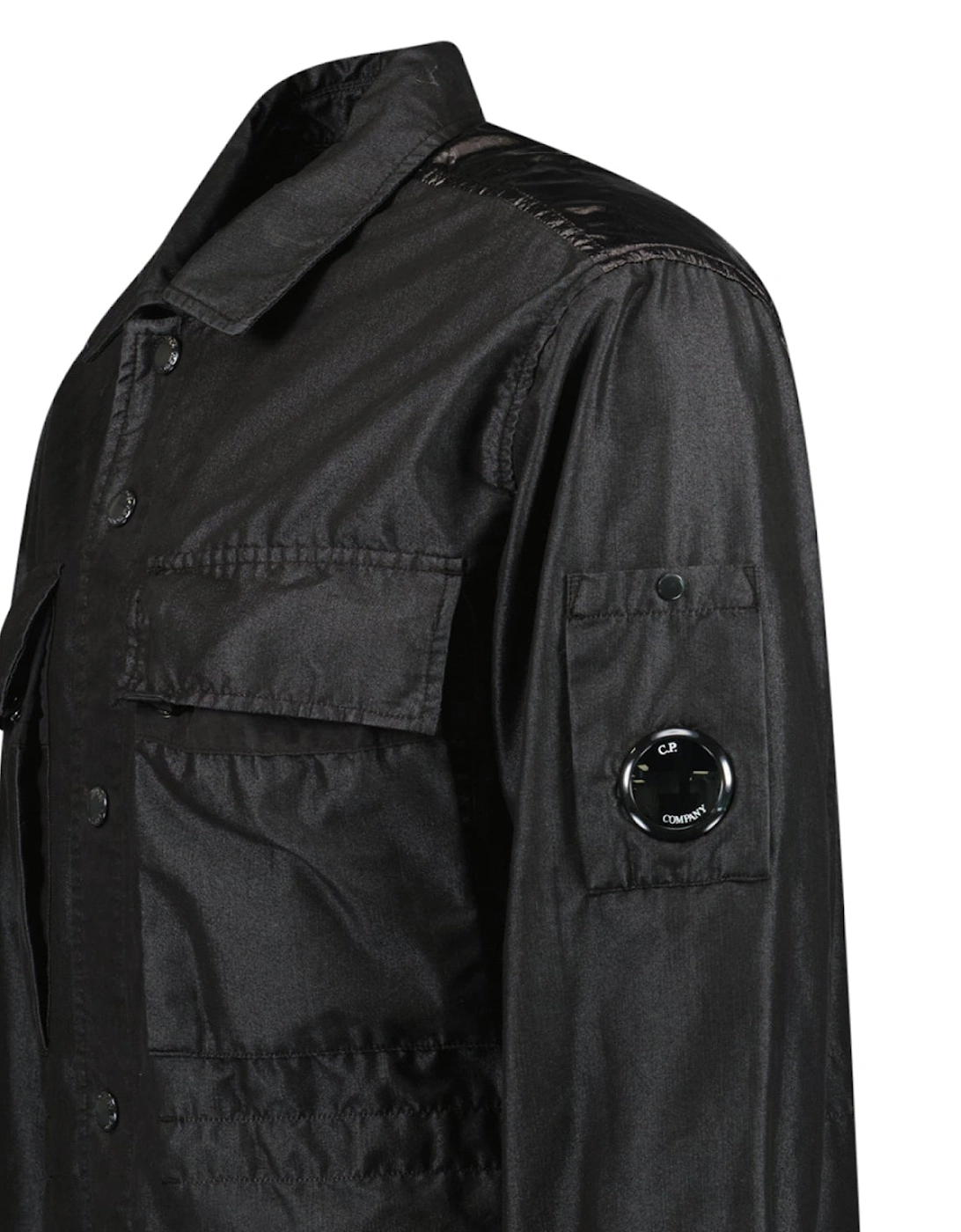 50 Fili Tr-P Buttoned Kan D Panel Coach Jacket Black