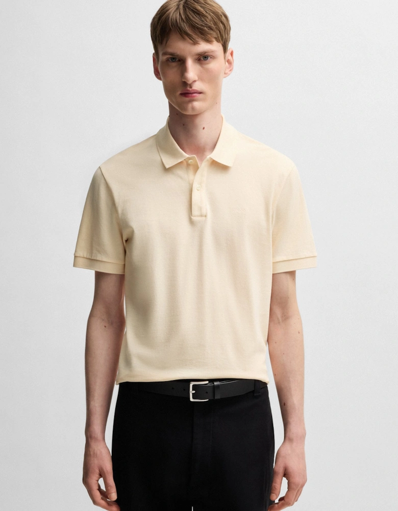 BOSS Black Pallas Polo Shirt 849 Open Orange
