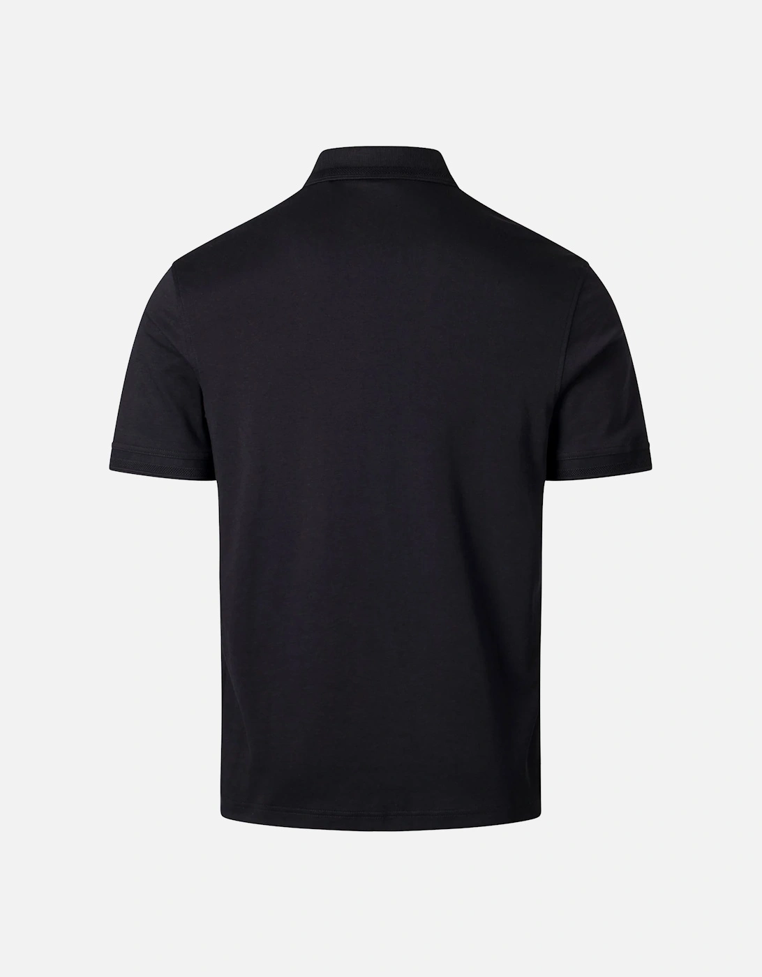 BOSS Pe Interlock Polo Shirt Black