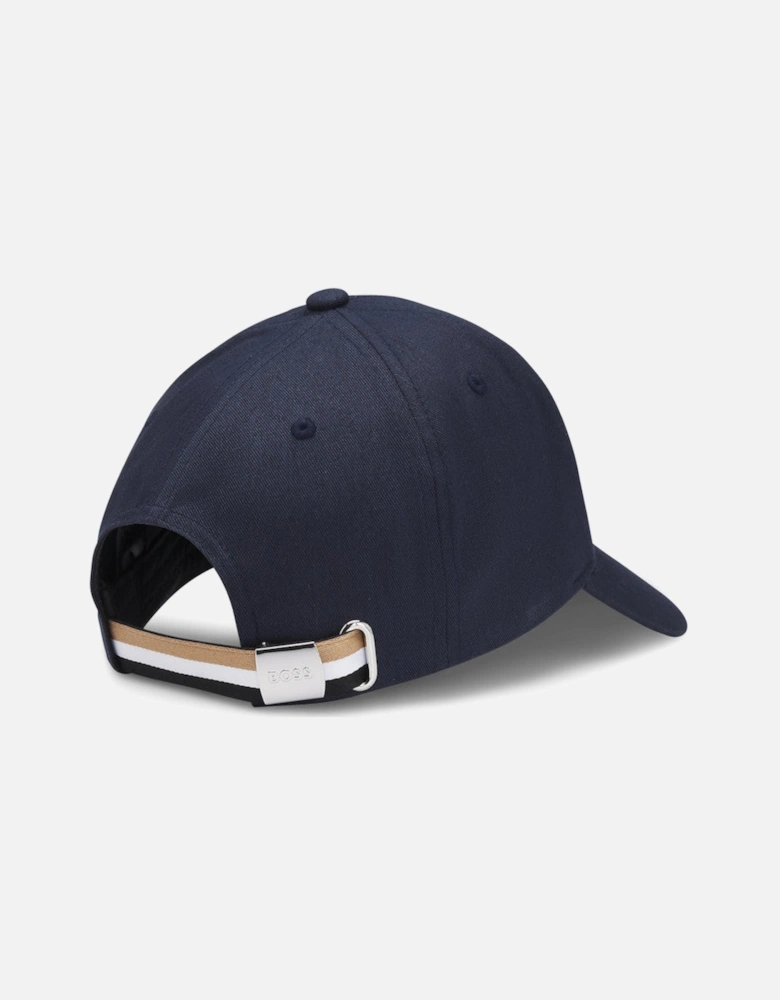 BOSS Black Zed-BOSS-Stripe Hat S1-25 404 Dk Blue