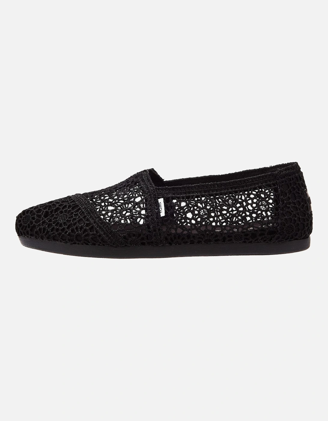 Apargata Crochet Espadrilles Women's Black Sandal