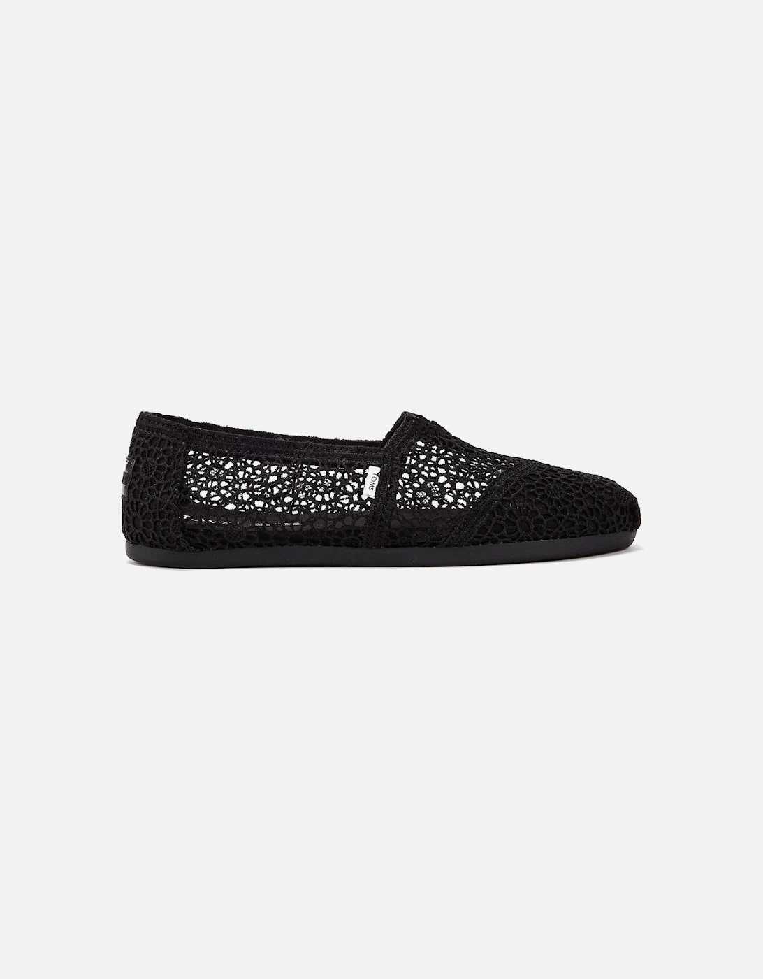 Apargata Crochet Espadrilles Women's Black Sandal