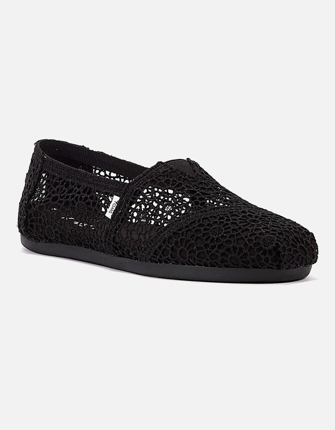 Apargata Crochet Espadrilles Women's Black Sandal