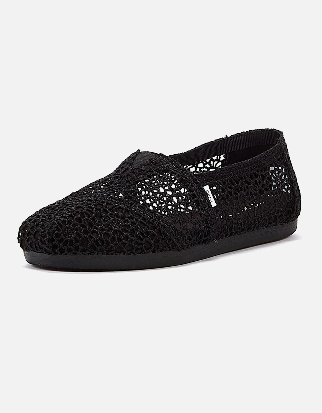 Apargata Crochet Espadrilles Women's Black Sandal