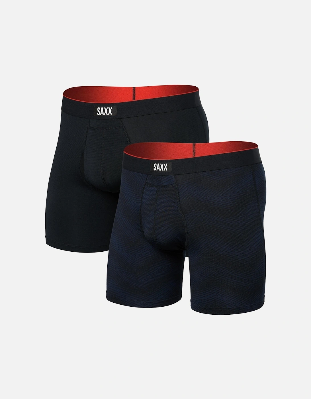Men's 2 Pack Boxer Brief Fly Multi-Sport Mesh, 2 of 1