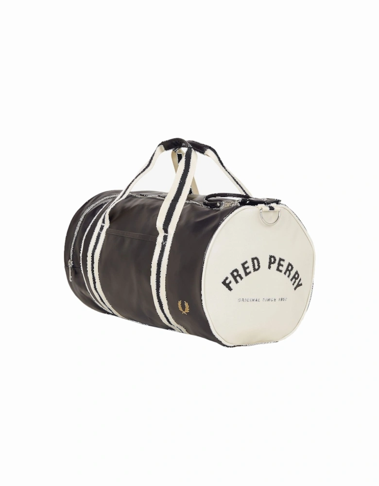 Classic Barrel Bag Black/Ecru