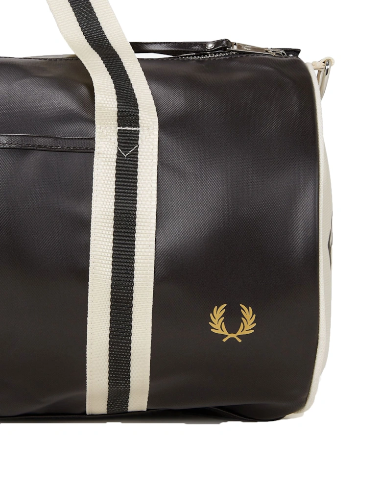 Classic Barrel Bag Black/Ecru