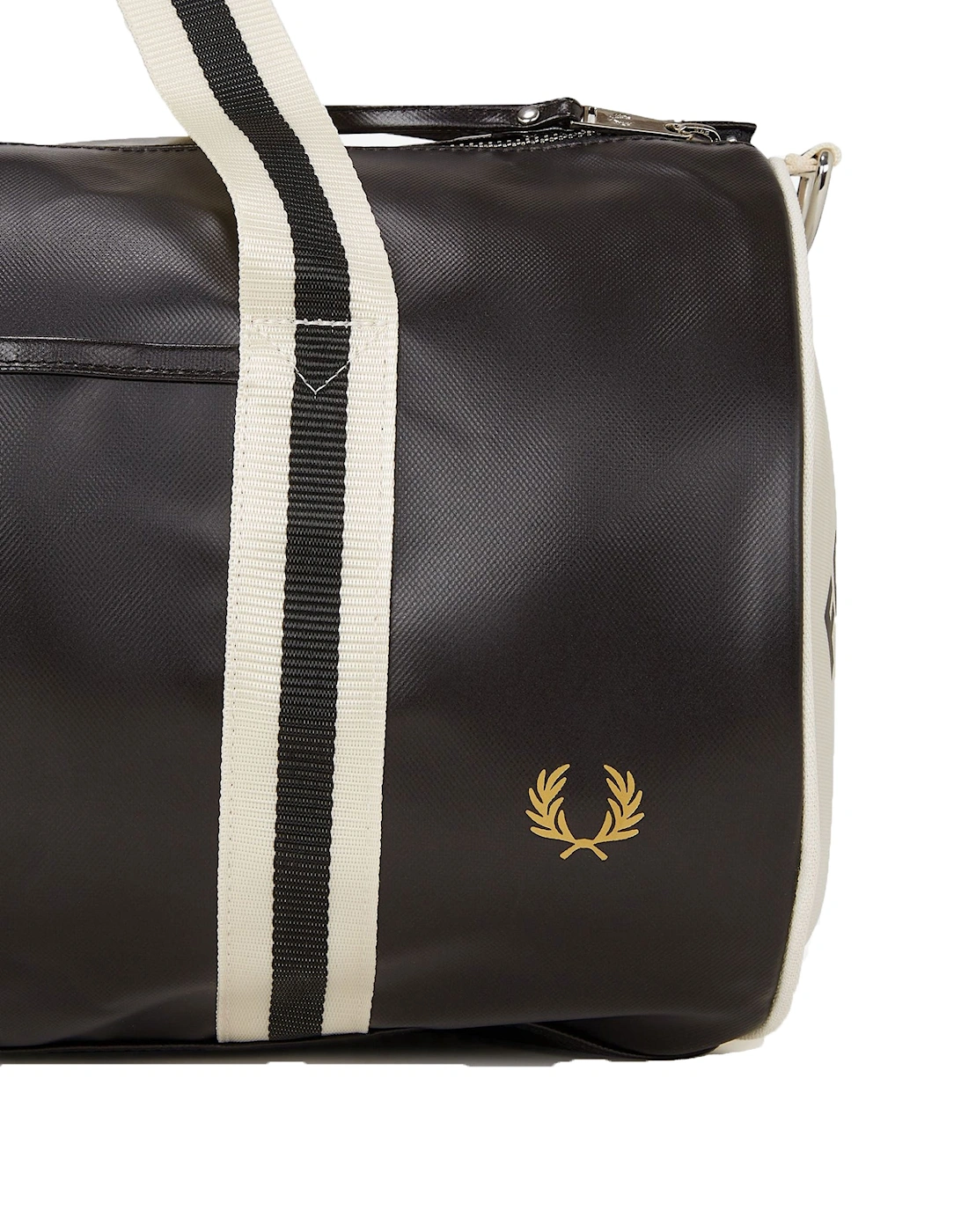 Classic Barrel Bag Black/Ecru