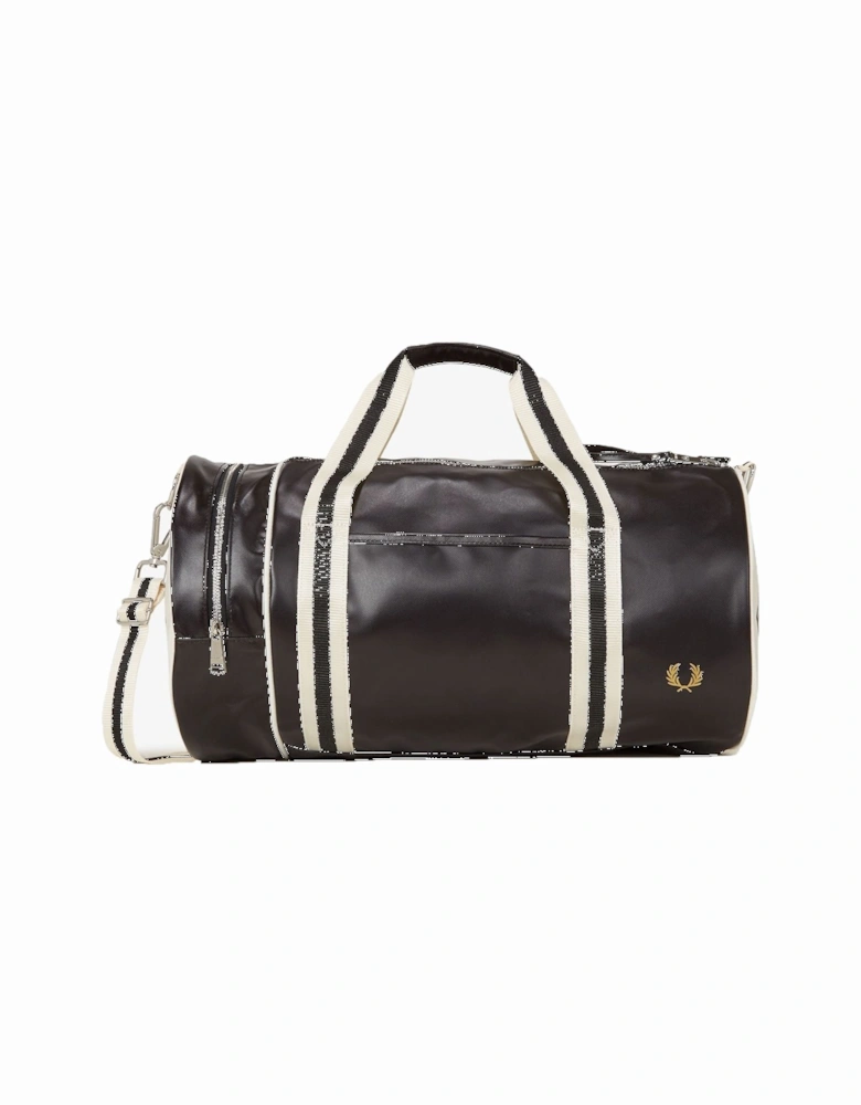 Classic Barrel Bag Black/Ecru