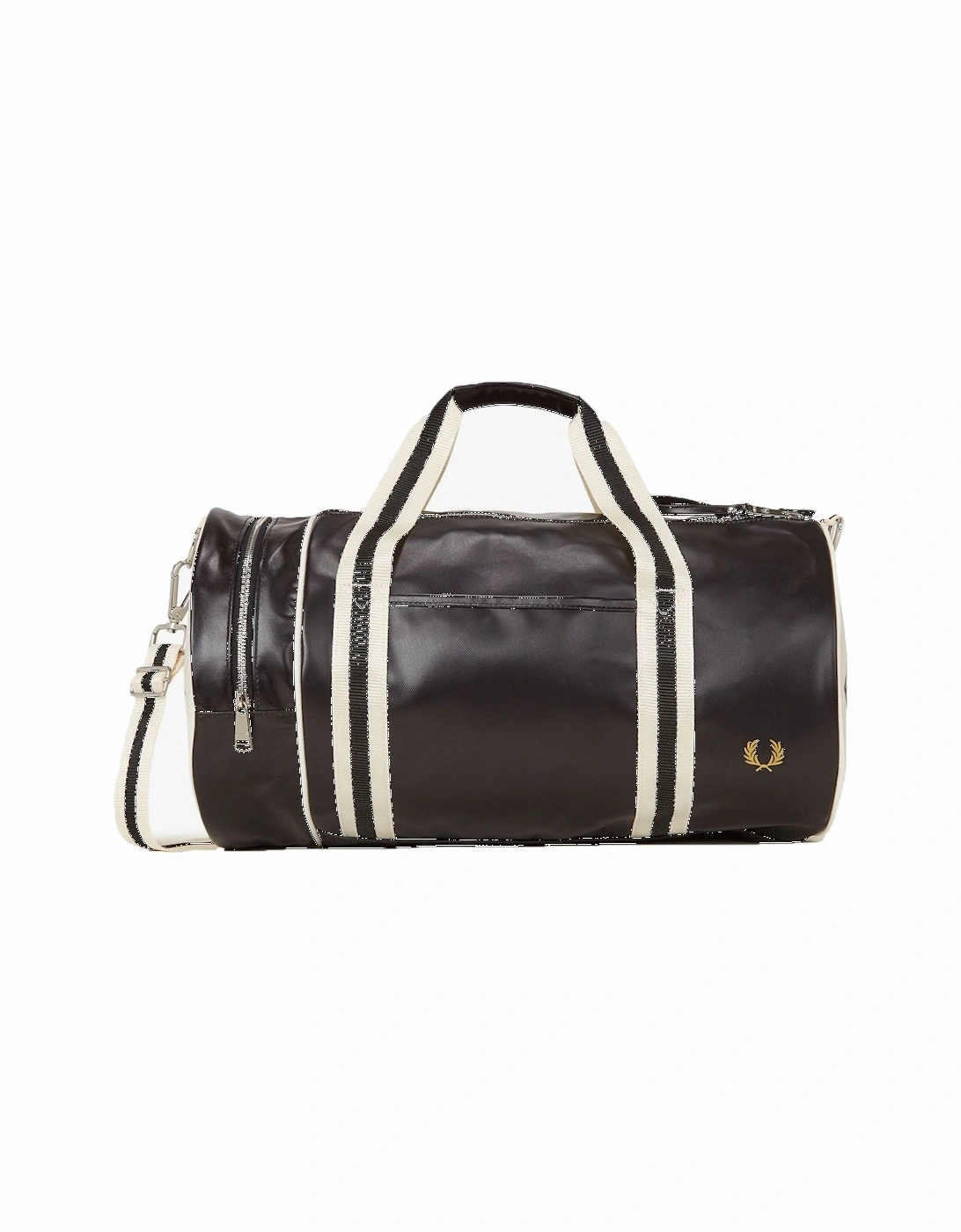 Fred Perry Classic Barrel Bag - Male - Weekend Bags - Black - One Size - Bags - Image 7