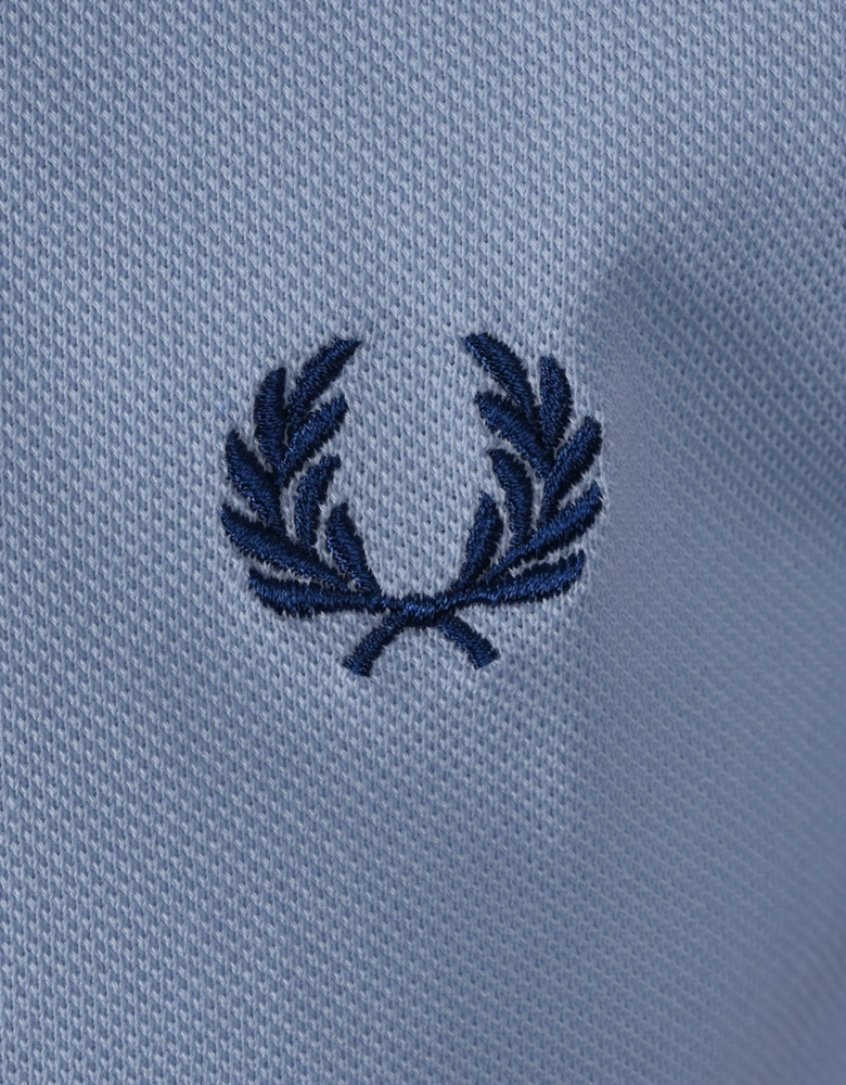 Twin Tipped Polo Shirt Light Smoke/Coral Heat/Shaded Cobalt