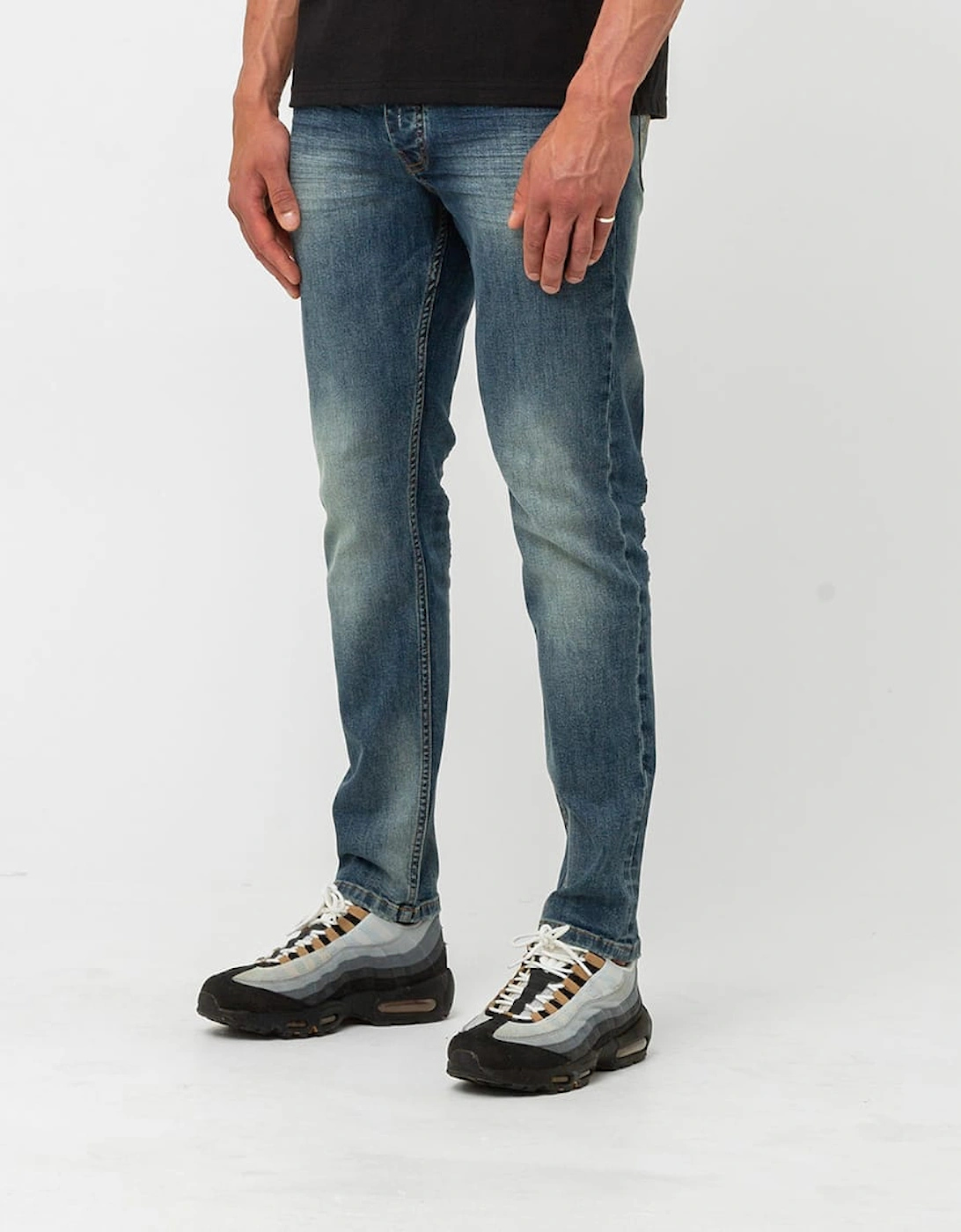 Artist Fit Slim Tappered Denim Jean - Vinted Wash, 5 of 4