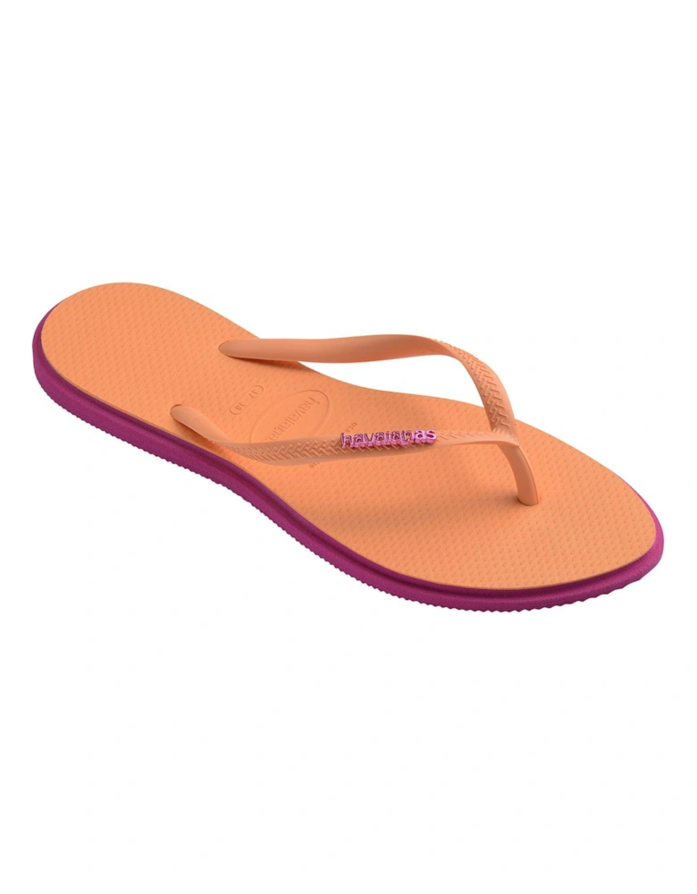 Slim Point Flip Flop - Pink Flux