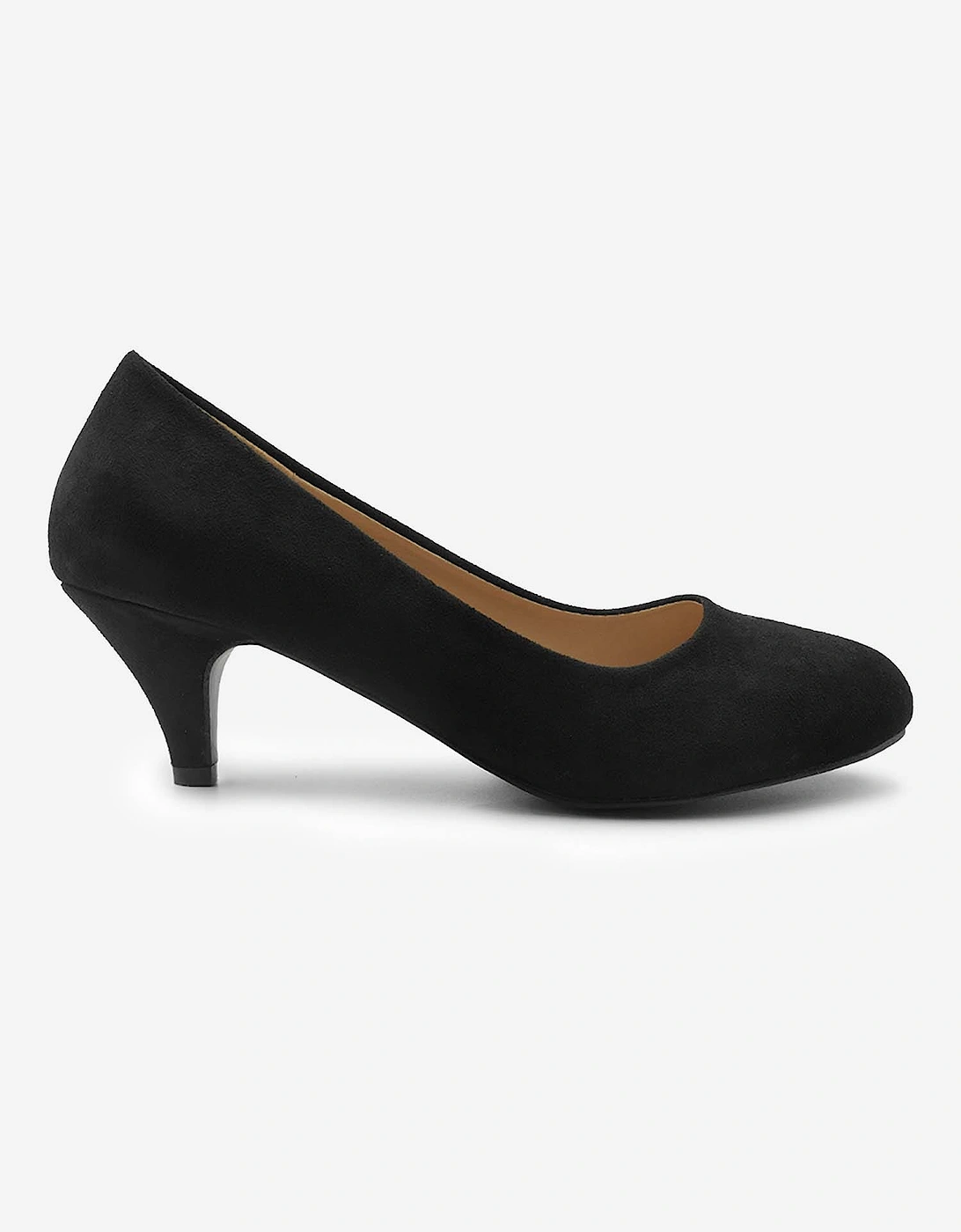 Low Heel Court Pumps