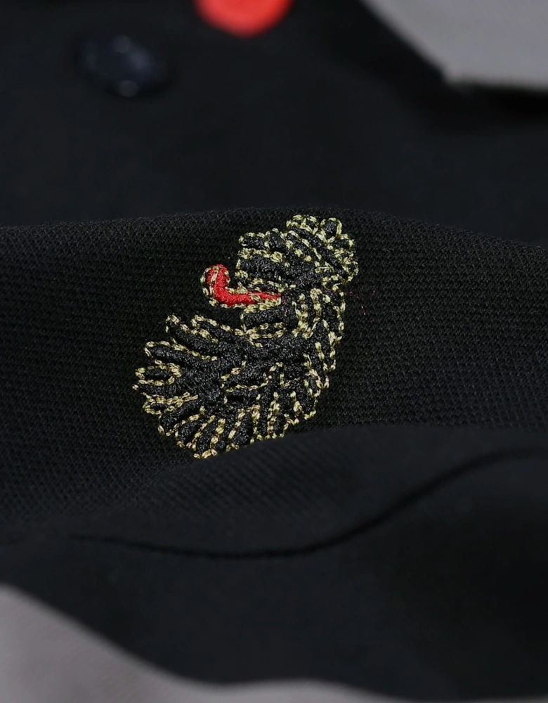 Cala Mayor Chevron Detail Polo Shirt