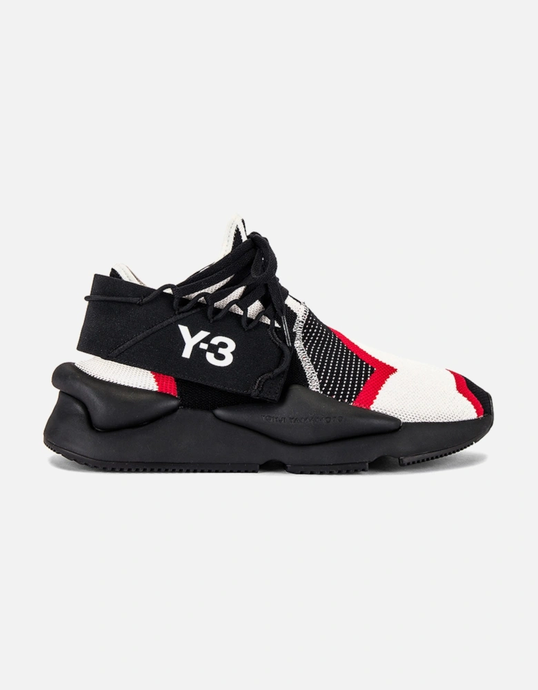 Y3 Kaiwa Knit - Off White, Black & Yohji Red
