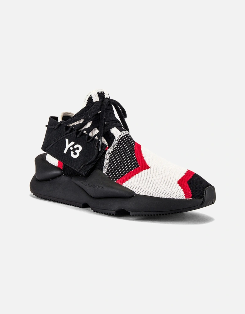 Y3 Kaiwa Knit - Off White, Black & Yohji Red