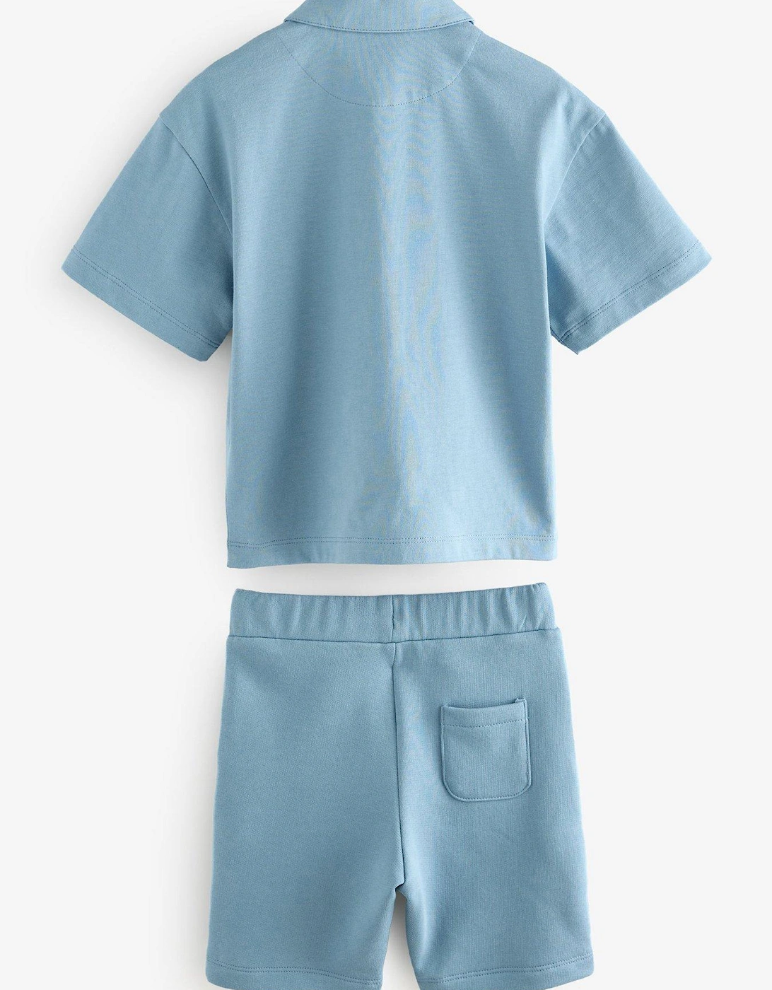 Baby Boys Top & Short Sets - Blue