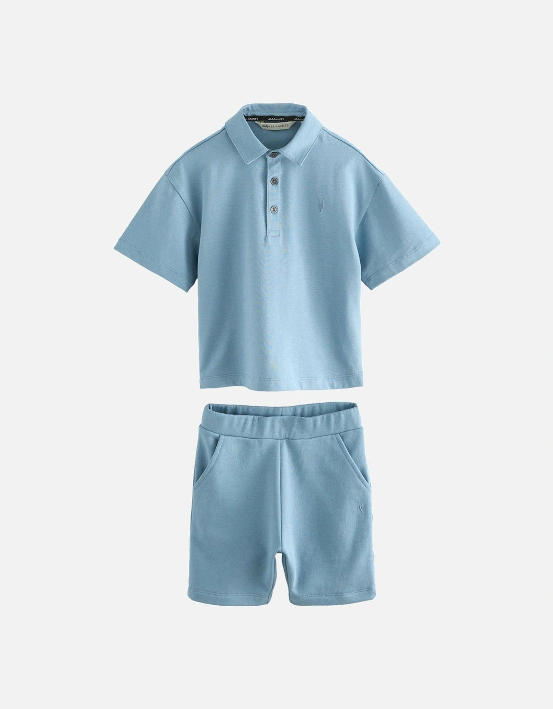 Baby Boys Top & Short Sets - Blue