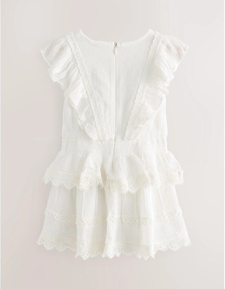 Baby Girls Dress - White