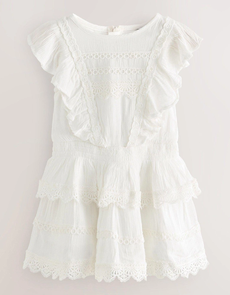 Baby Girls Dress - White