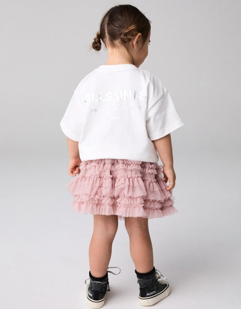 Baby Girls Mesh Skirt - Pink