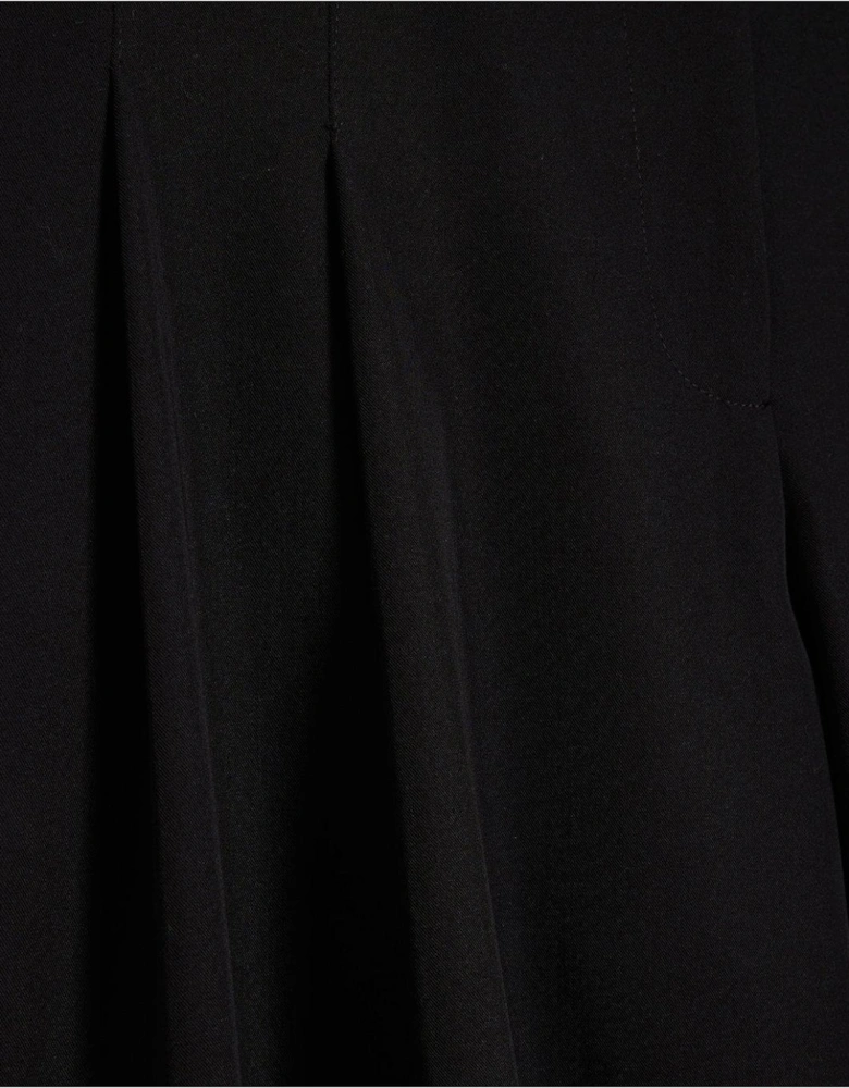 Easy Wide Leg Trousers - Black