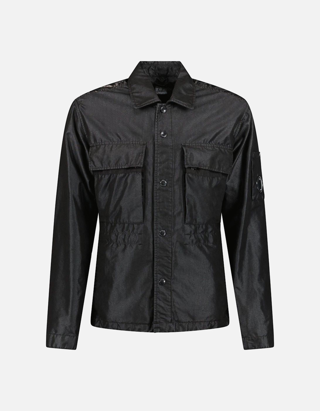 50 Fili Tr-P Buttoned Kan D Panel Coach Jacket Black, 7 of 6