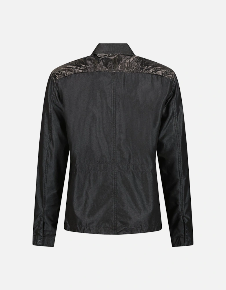 50 Fili Tr-P Buttoned Kan D Panel Coach Jacket Black