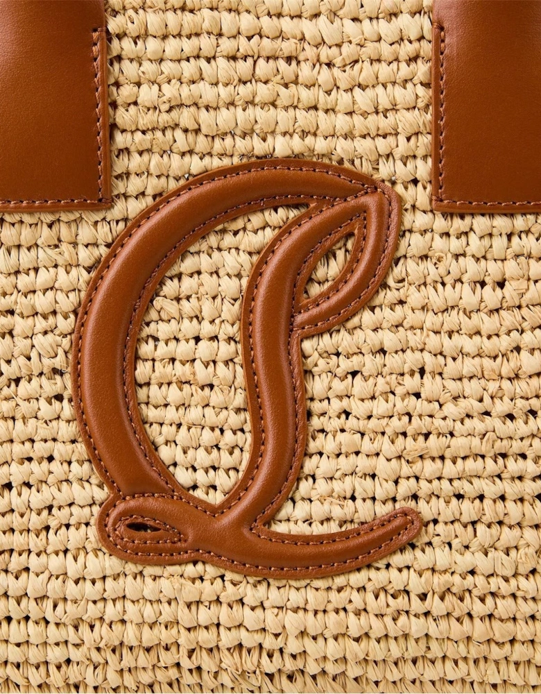 By My Side Mini Tote Bag in Natural/Cuoio