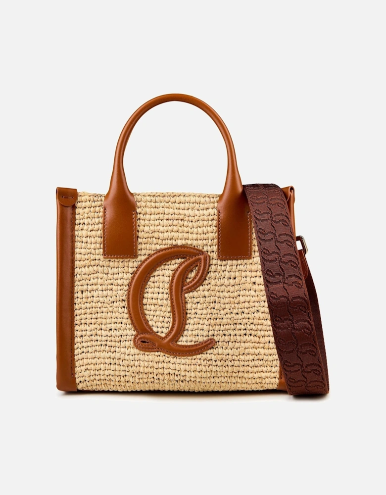 By My Side Mini Tote Bag in Natural/Cuoio