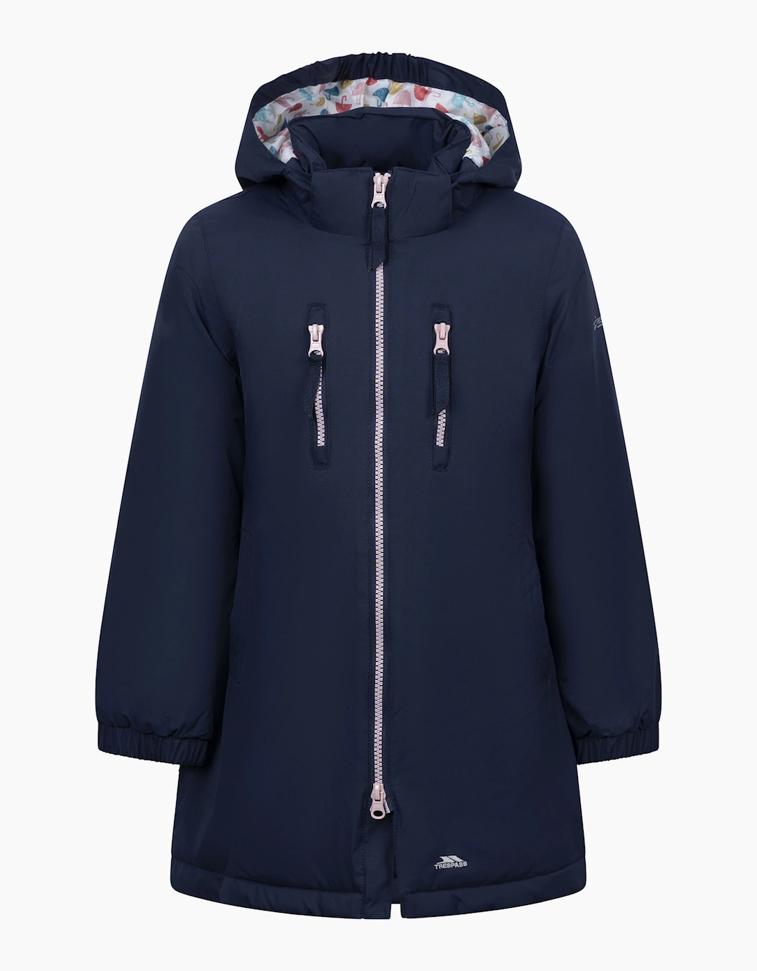 Trespass Girls Navy Marybank Raincoat - : 3 Years/4 Years Size 3-4 Years Kids