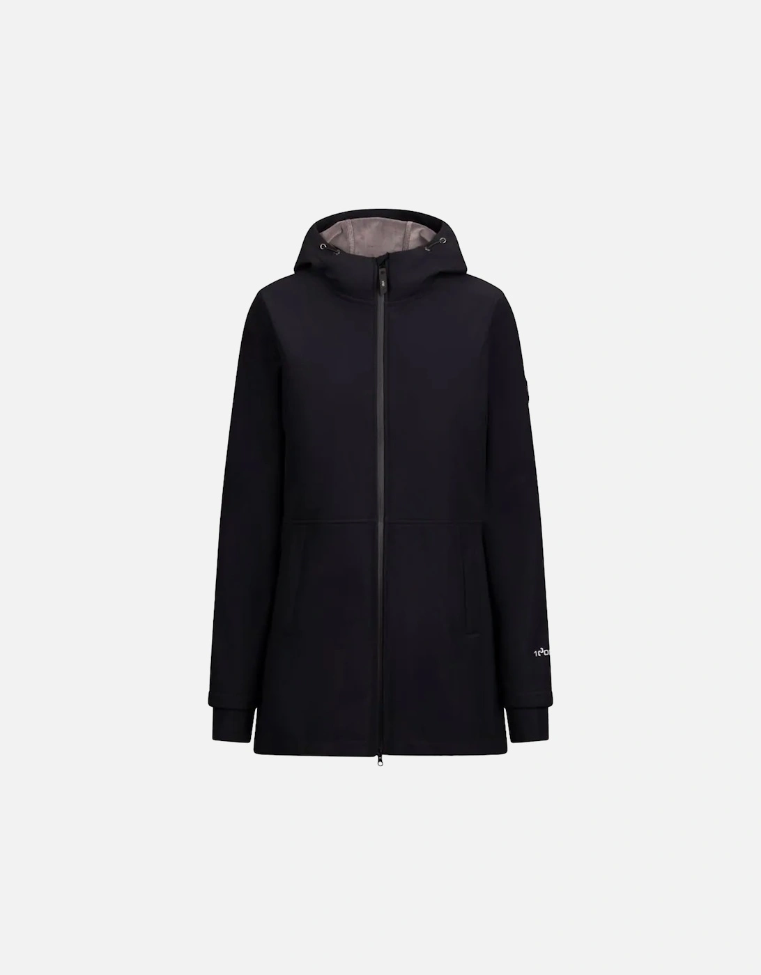 Womens/Ladies Priya Long Length Soft Shell Jacket, 4 of 3