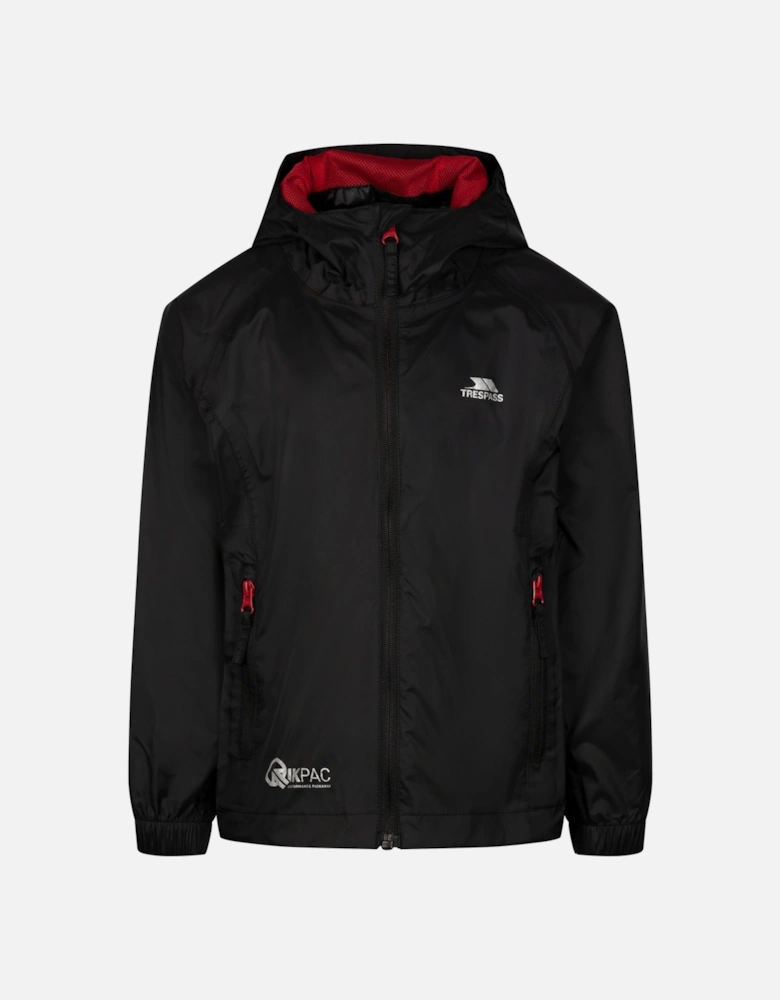 Childrens/Kids Qikpac Packaway Jacket