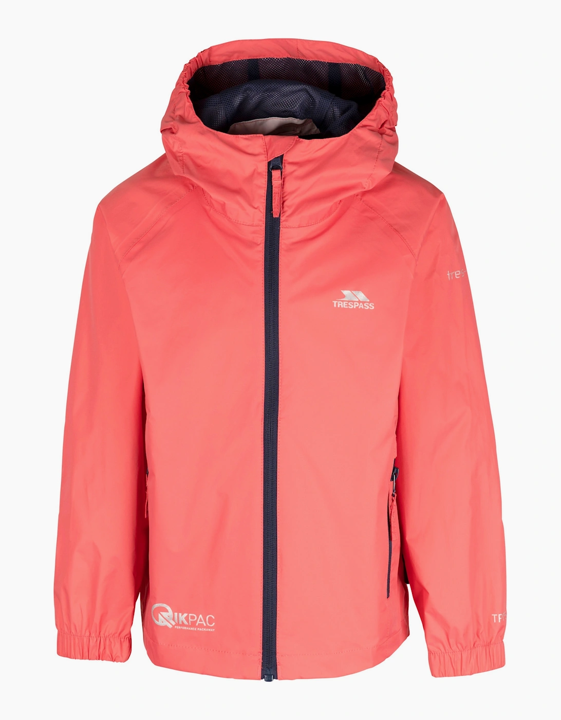 Trespass Boys Red 'S Childrens/ Qikpac Packaway Jacket  7 Years/8 Years Size 7-8 Years Kids
