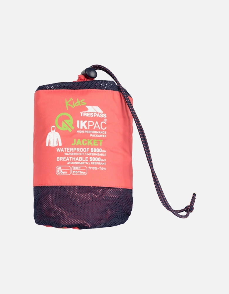 Childrens/Kids Qikpac Packaway Jacket