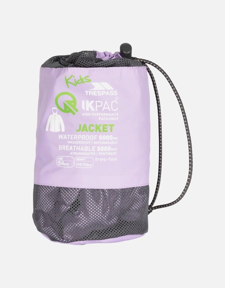 Childrens/Kids Qikpac Packaway Jacket