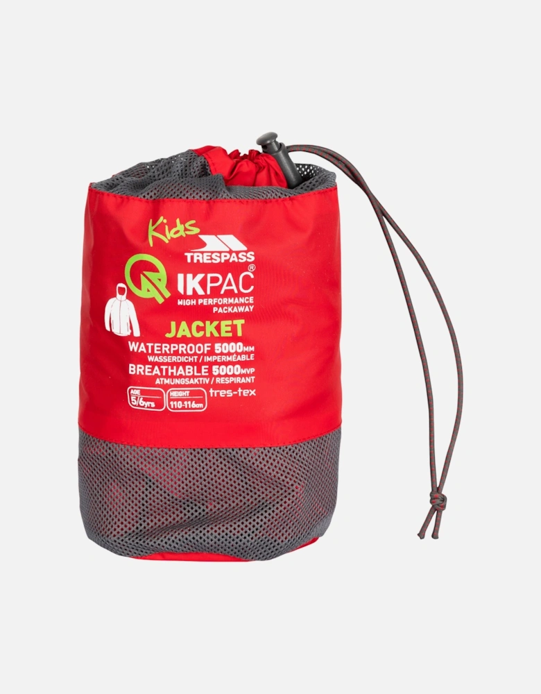 Childrens/Kids Qikpac Packaway Jacket