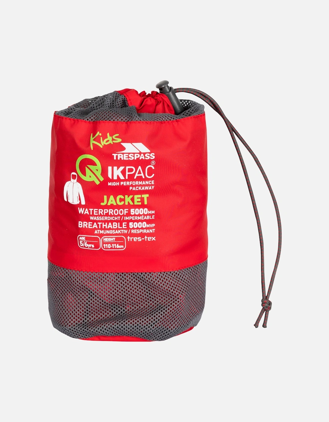 Childrens/Kids Qikpac Packaway Jacket