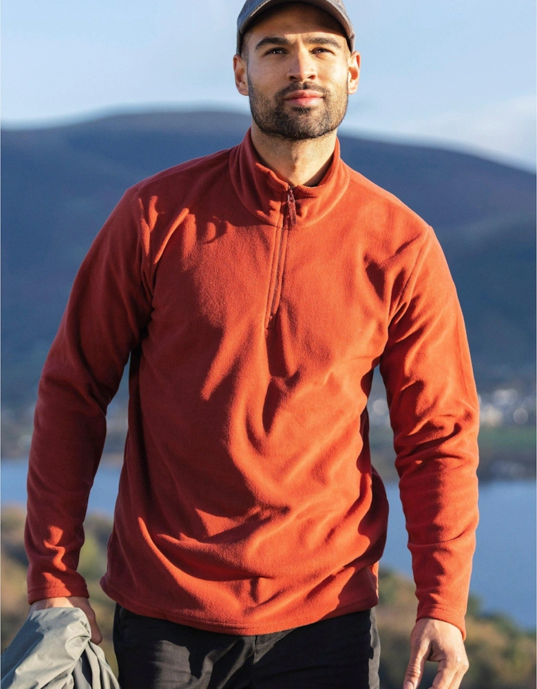 Mens Camber II Half Zip Fleece Top