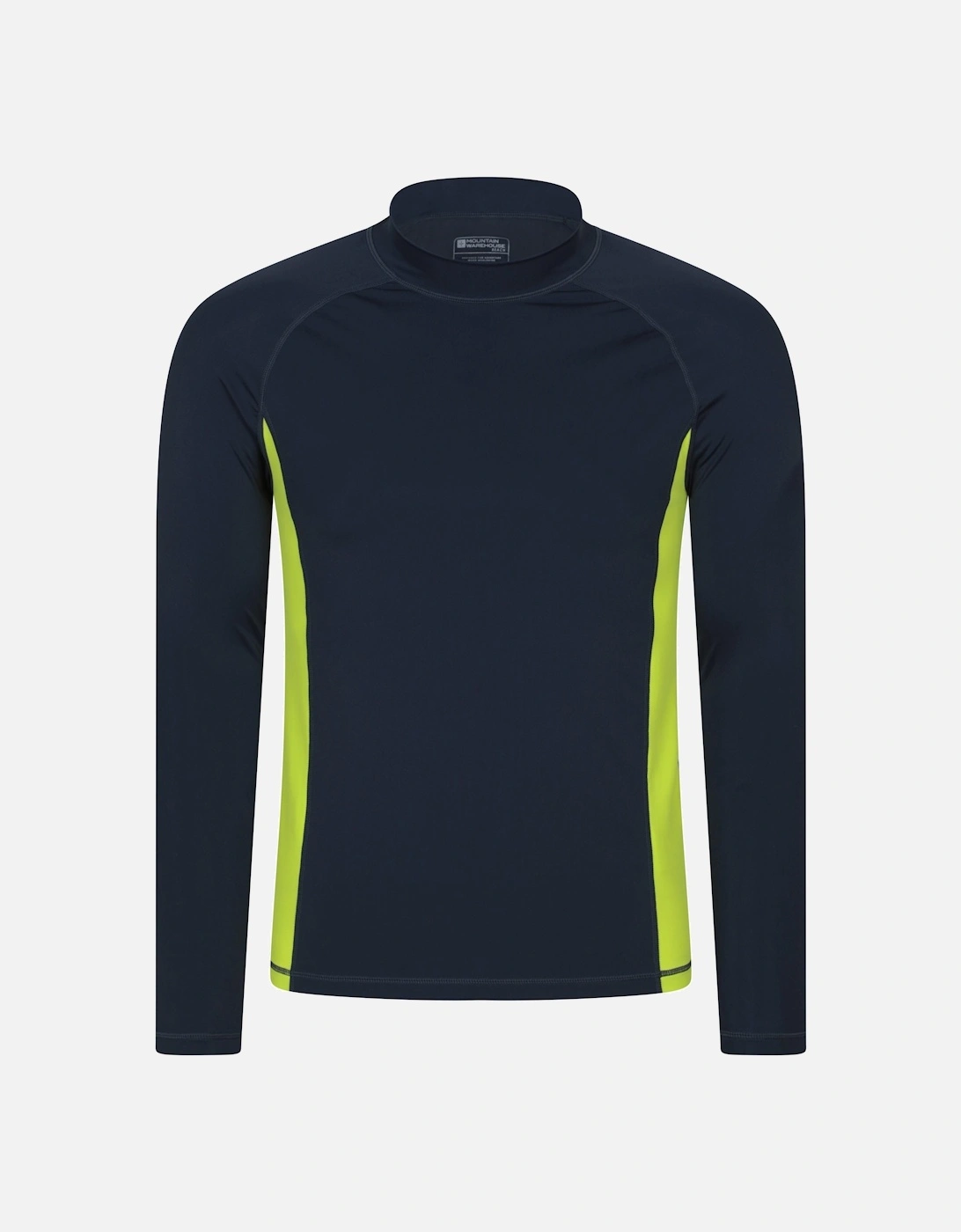 Mens Long-Sleeved Rash Guard, 2 of 1