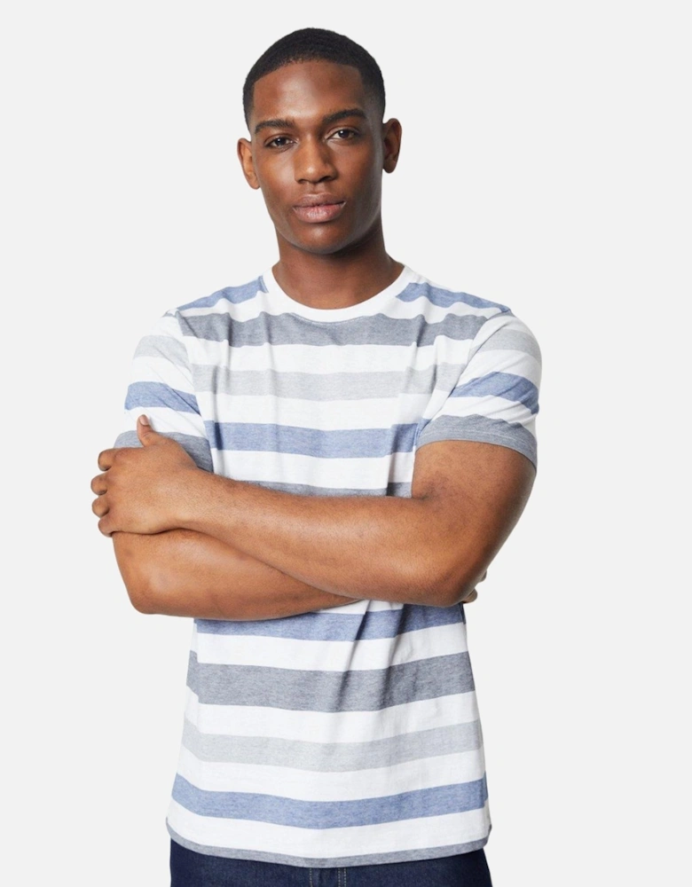 Mens Feeder Block Stripe T-Shirt