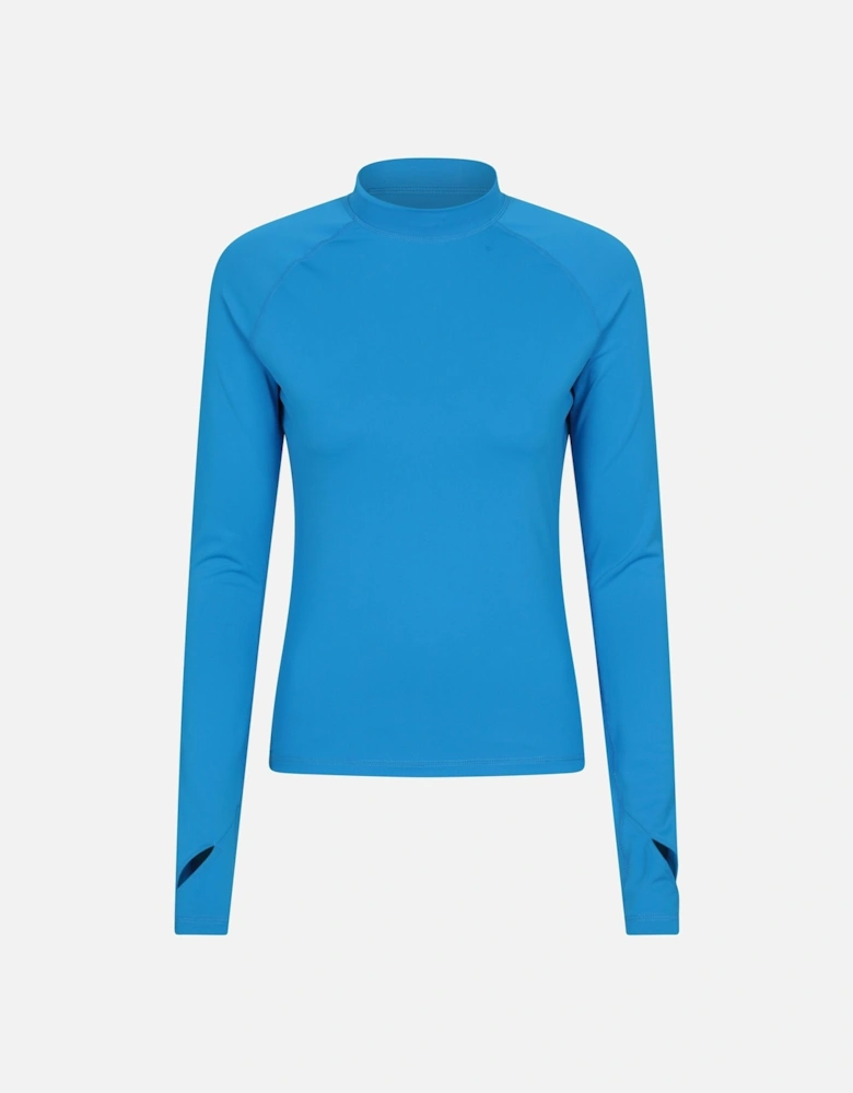 Womens/Ladies Long-Sleeved Rash Guard