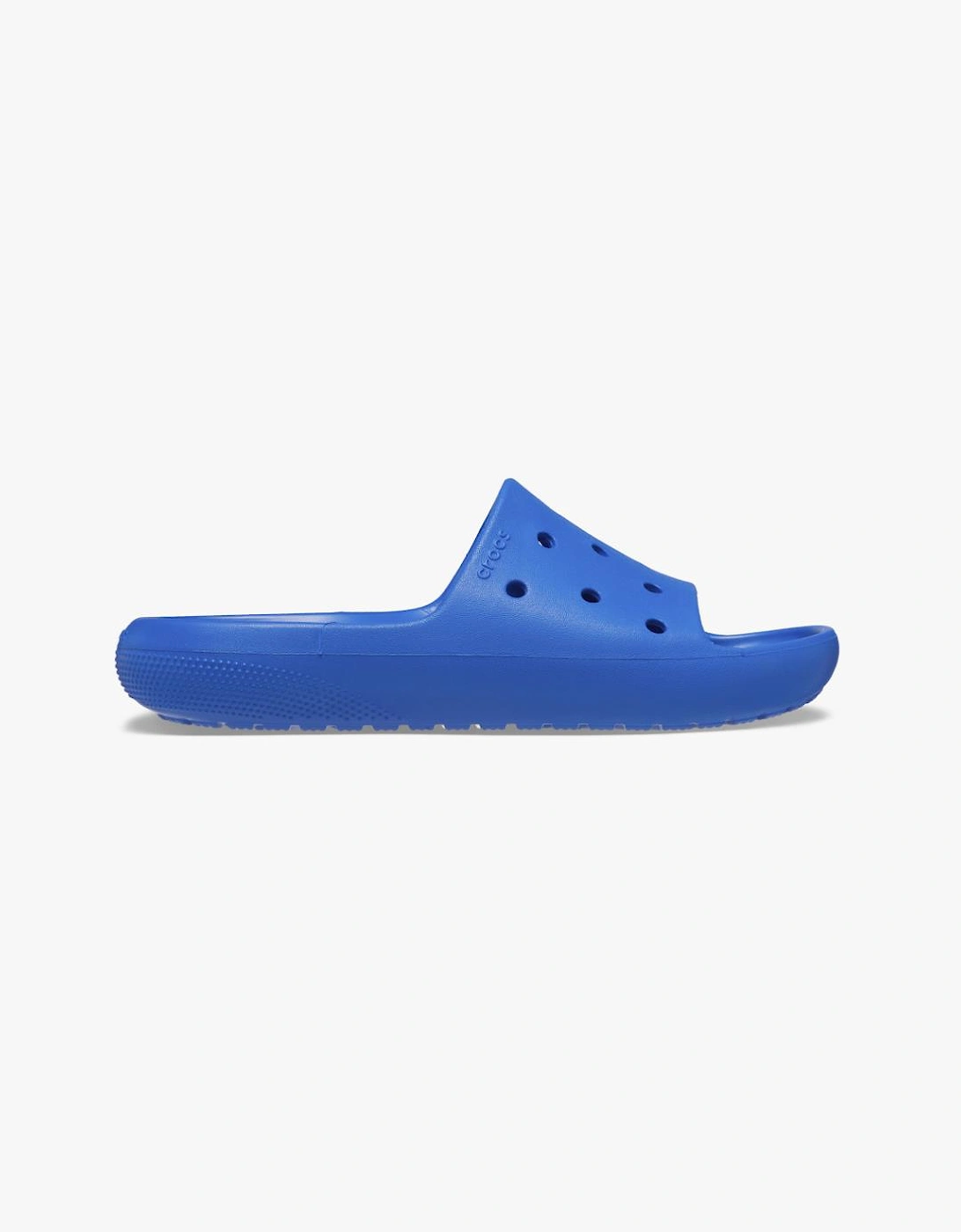 Women's Crocs 209401-4KZ CLASSIC SLIDE Unisex Sliders Blue Bolt - Size: MEN s uk 9 / women s uk 10