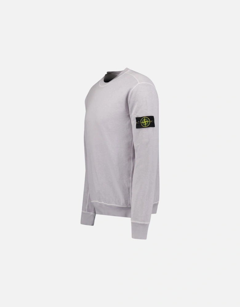 Old Effect Crewneck Sweatshirt Lilac