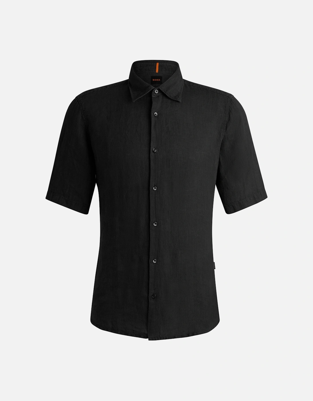 Boss Rash 2 Linen Short Sleeve Shirt, 2 of 1