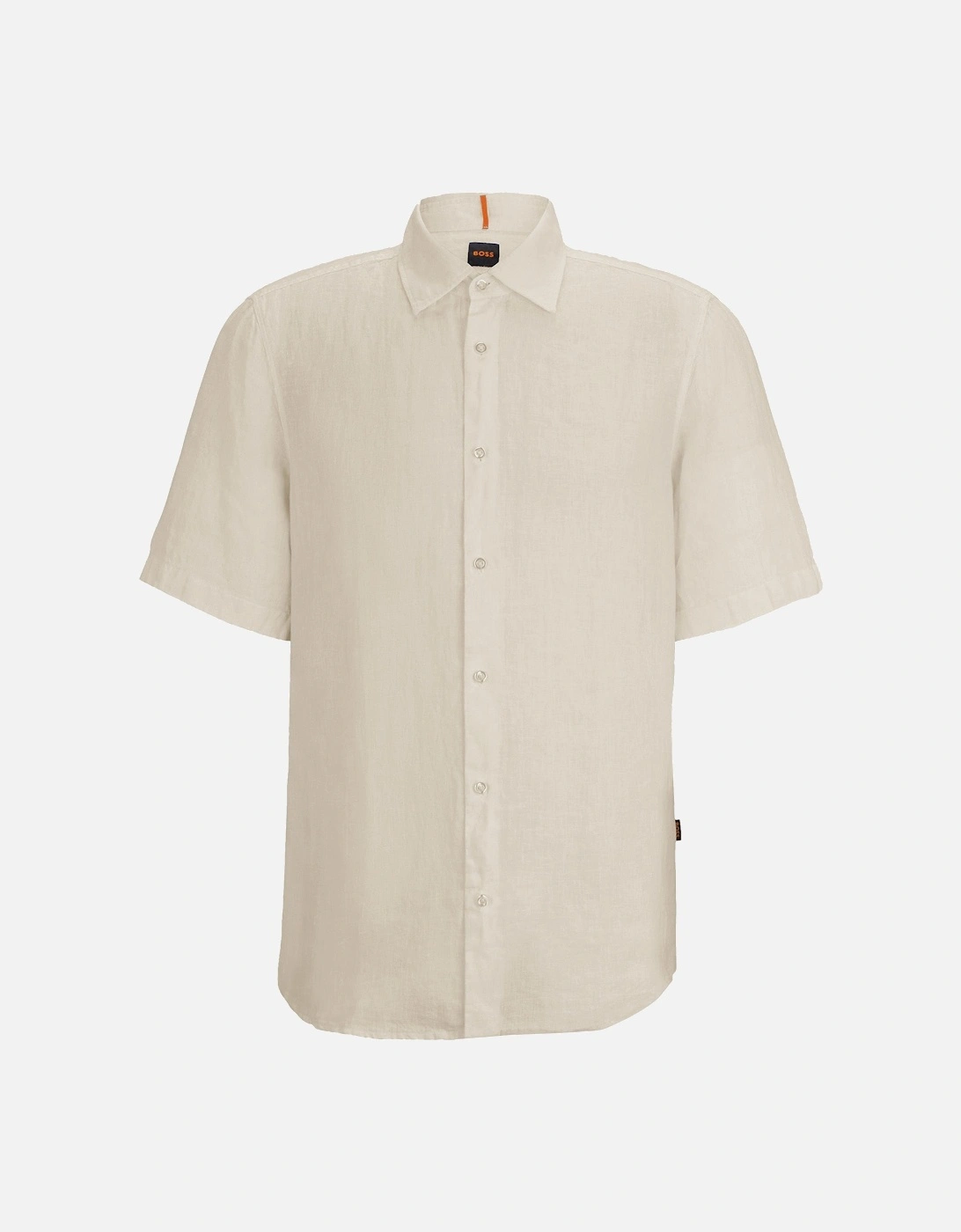 Boss Rash 2 Linen Short Sleeve Shirt, 2 of 1