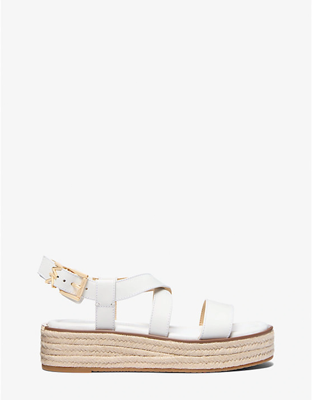 Lynn Leather Platform Espadrille Sandal
