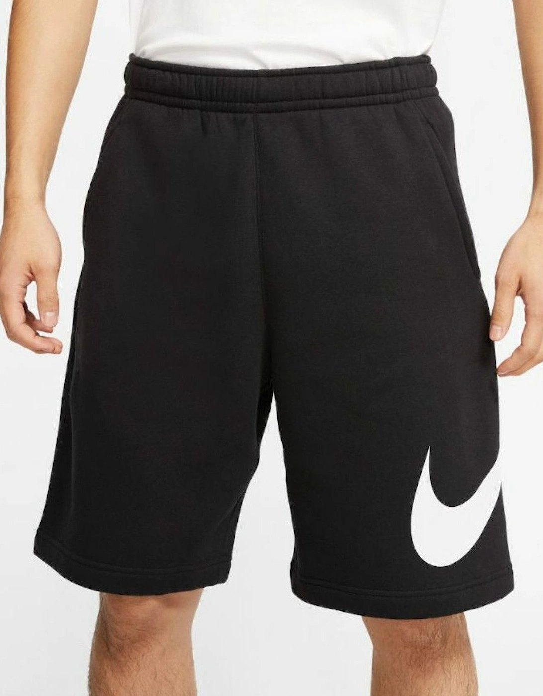 Club Fleece Men's Shorts Black, 4 of 3